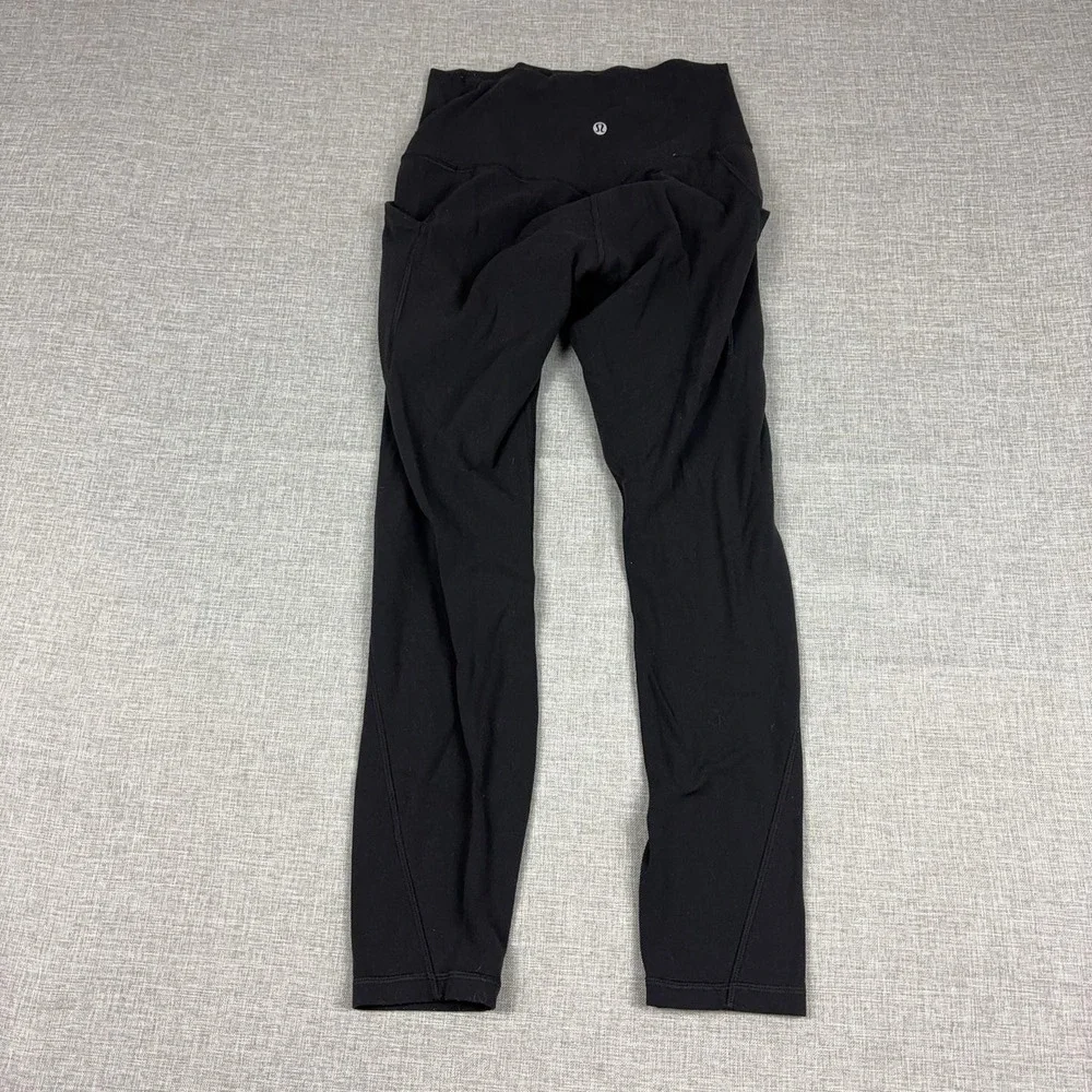Lululemon Align High Rise Pants Womens 6 Black 25